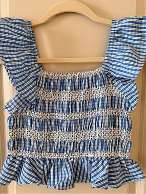 Francesca's Smocked Tank Top